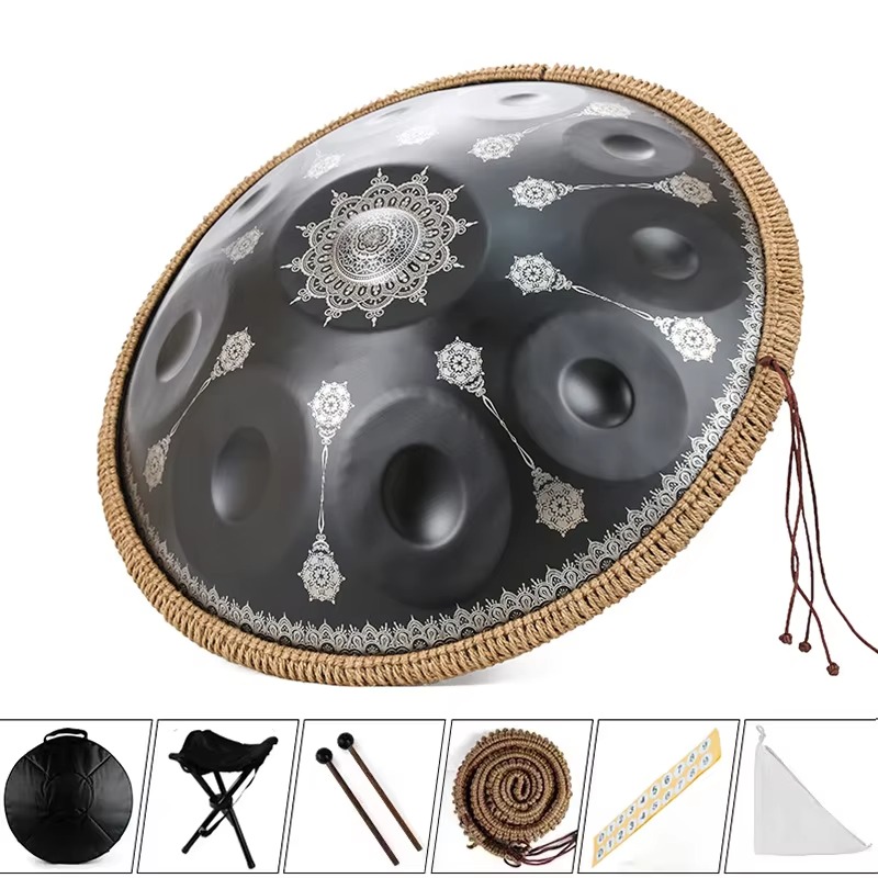 Musical Instrument Handpan - แฮนด์แพนดรัม เดียร์คราย 440 เฮิร์ตซ์ 432 เฮิร์ตซ์