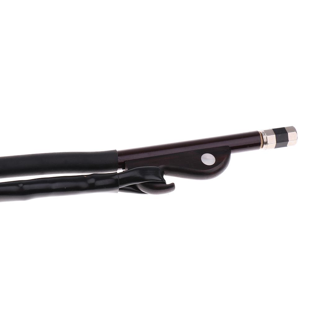 Violin Musical Instrument - ขนคันชักไวโอลินคุณภาพสูง ทำจากไม้มะเกลือ ใช้สำหรับเปลี่ยนอะไหล่เครื่องดนตรีไวโอลิน วิโอลา เชลโล