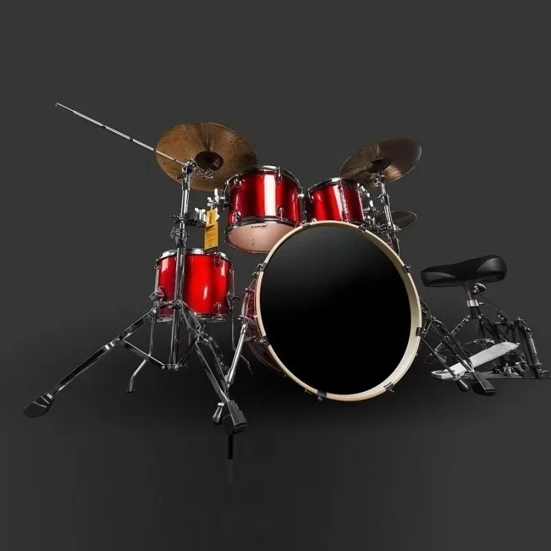 Musical Instrument Drum - ชุดกลอง 5 ชิ้น ยี่ห้อ Aiersi สำหรับผู้ใหญ่