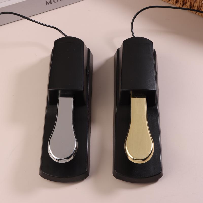Musical Instruments Names - แป้นเหยียบซัสเทนพร้อมสวิตช์เปลี่ยนขั้ว สำหรับคีย์บอร์ด MIDI ซินธิไซเซอร์ เปียโนดิจิตอล เปียโนไฟฟ้า