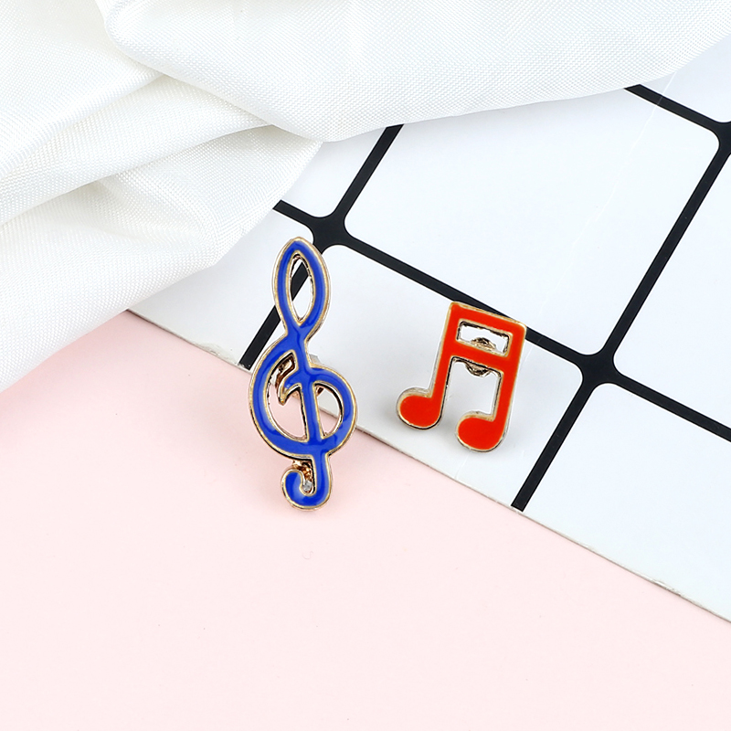 Musical Instrument Symbols - เพลง Clef สัญลักษณ์เคลือบ Pins แฟชั่นการ์ตูน TREBLE