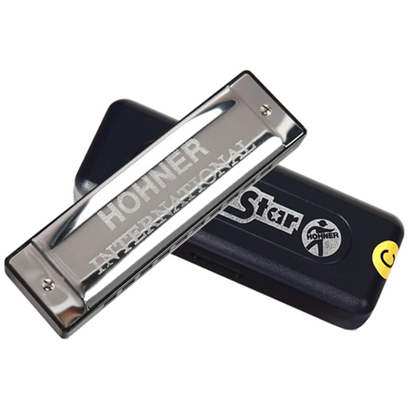Musical Instruments Names - ฮาร์โมนิก้า Hohner 10 รู แบบไดอะโทนิก คีย์