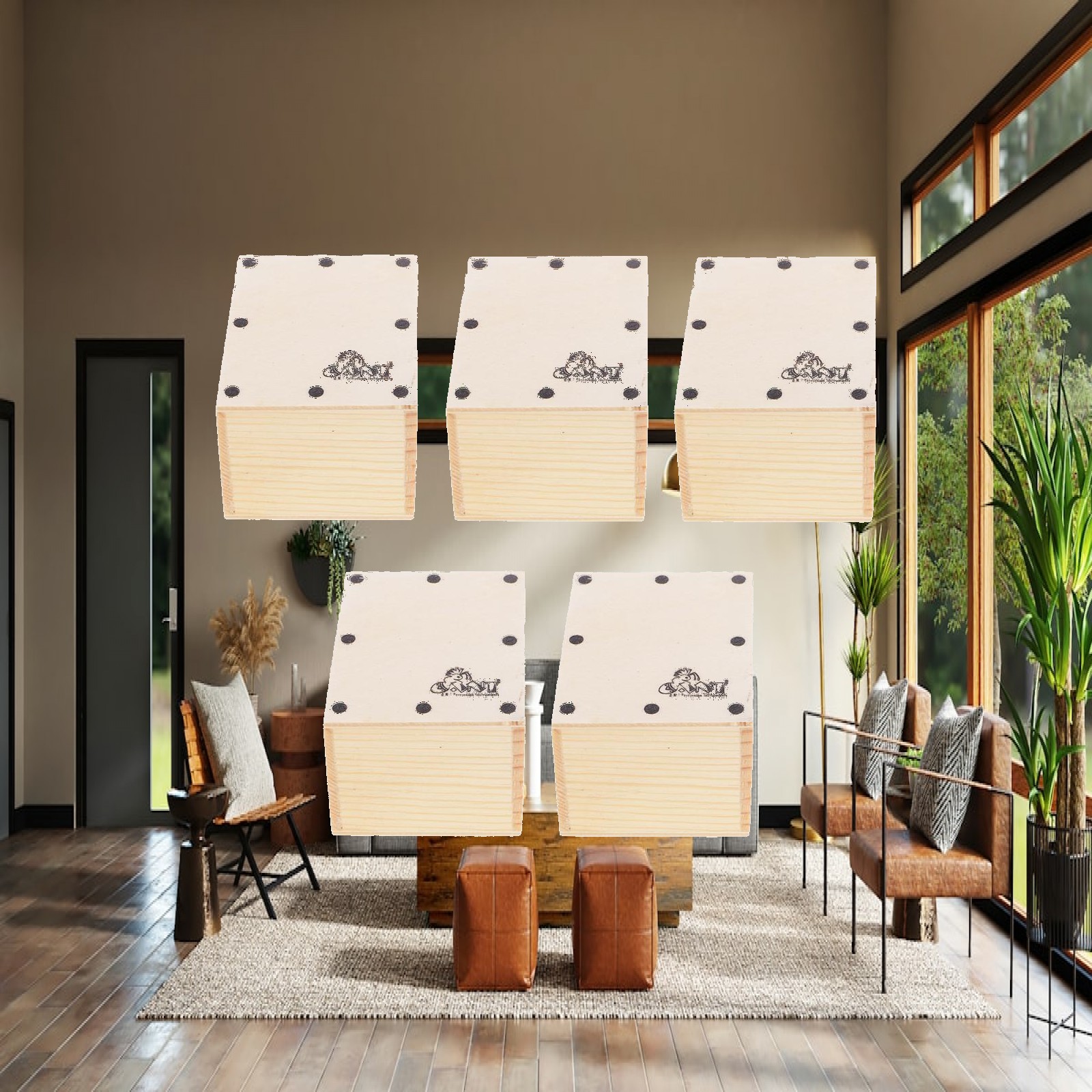 Cajon Box Drum - ชุดกลองแซนด์คาฮอนขนาดเล็ก กล่องดนตรีไม้สำหรับวงดนตรี