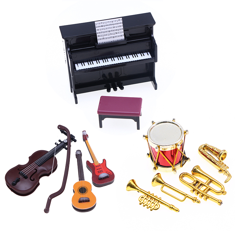1:12 Dollhouse Miniature เครื่ - Musical Instrument Manufacturers บทวิจารณ์และราคา