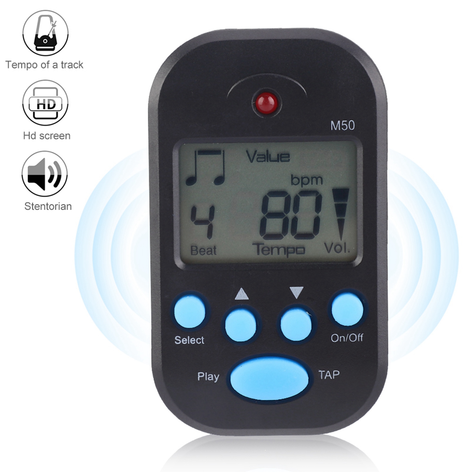 MINI Metronome Professional Cl - Violin Musical Instrument บทวิจารณ์และราคา