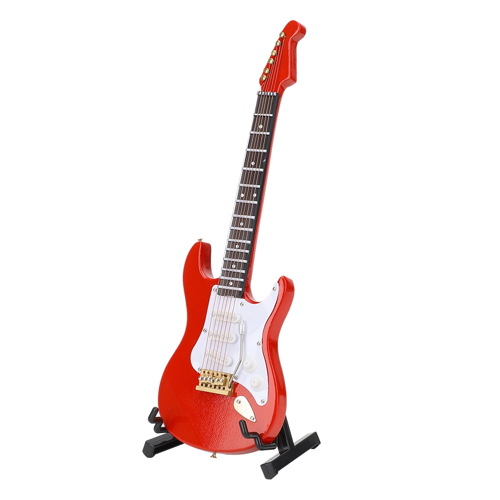 กีตาร์ไฟฟ้าสีแดงขนาดเล็ก รุ่นจ - Musical Instrument With A บทวิจารณ์และราคา