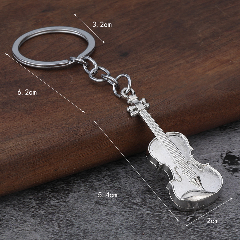 พวงกุญแจไวโอลินจิ๋วสไตล์วินเทจ - Musical Instrument Veena บทวิจารณ์และราคา