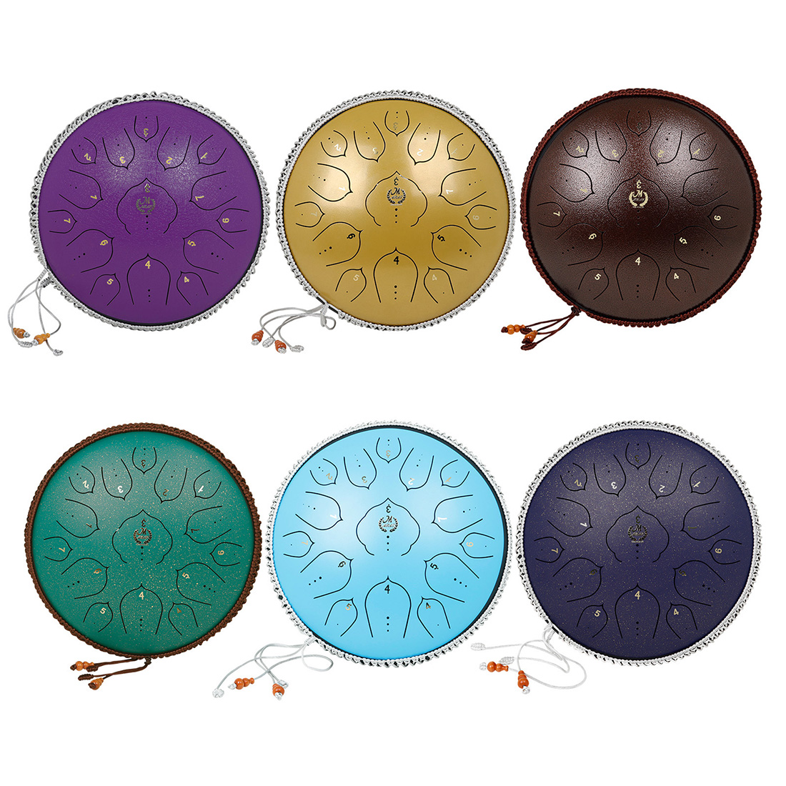 M MBAT กลองลิ้นเหล็ก 14 นิ้ว 1 - Musical Instrument Handpan บทวิจารณ์และราคา