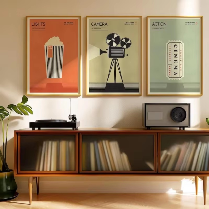 โปสเตอร์เครื่องดนตรีป๊อปยุคกลา - Musical Instrument Manufacturers บทวิจารณ์และราคา