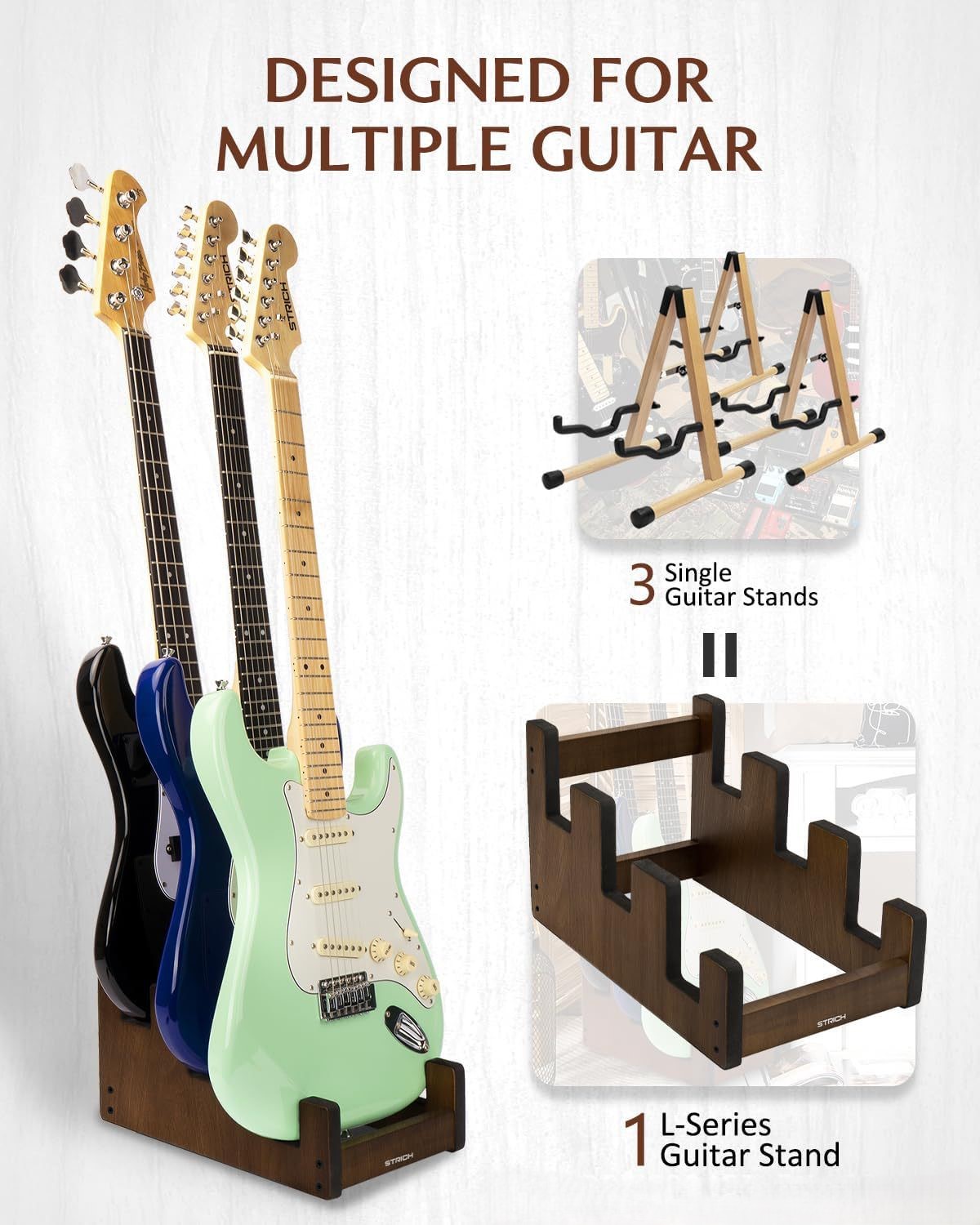 ชั้นวางกีตาร์ไม้แบบขั้นบันได,  - Violin Musical Instrument บทวิจารณ์และราคา