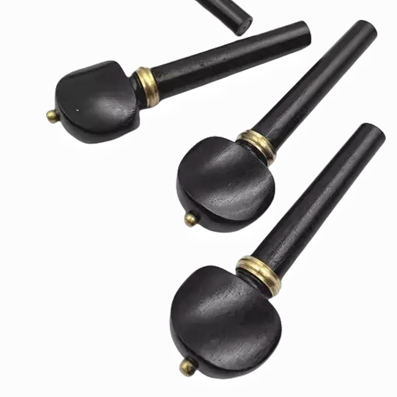 4 ชิ้นชุดไวโอลินหมุดไม้มะเกลือ - Musical Instrument Cello บทวิจารณ์และราคา