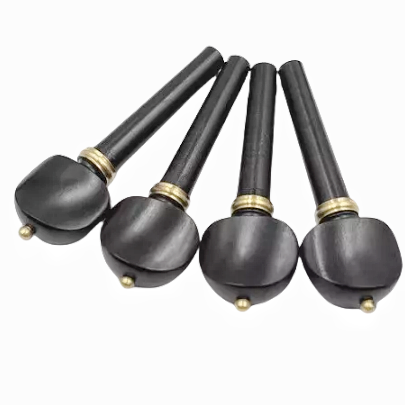 4 ชิ้นชุดไวโอลินหมุดไม้มะเกลือ - Musical Instrument Cello บทวิจารณ์และราคา