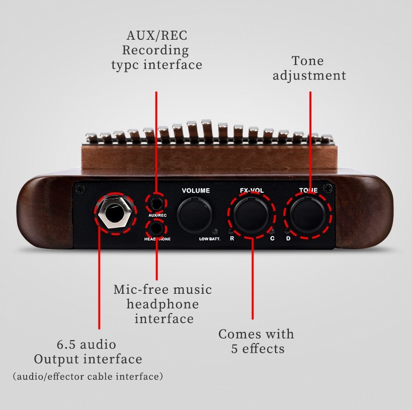 A-17 อเมริกันแบล็ควอลนัท ธัมบ์ - Musical Instrument Drum บทวิจารณ์และราคา