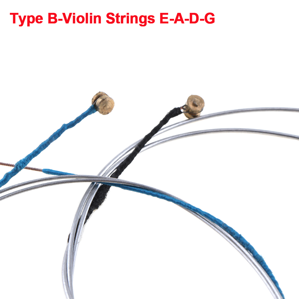 4 ชิ้น/เซ็ตสายไวโอลิน E-A-D-G  - Violin Musical Instrument บทวิจารณ์และราคา