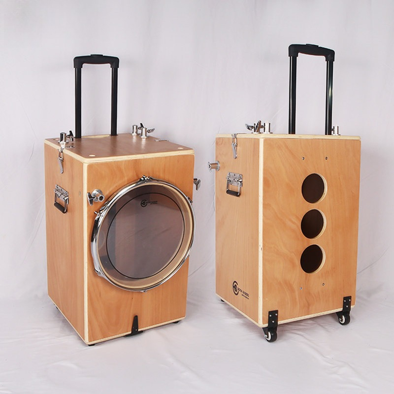 กลองคาฮองแบบพกพาสำหรับการแสดงส - Cajon Box Drum บทวิจารณ์และราคา