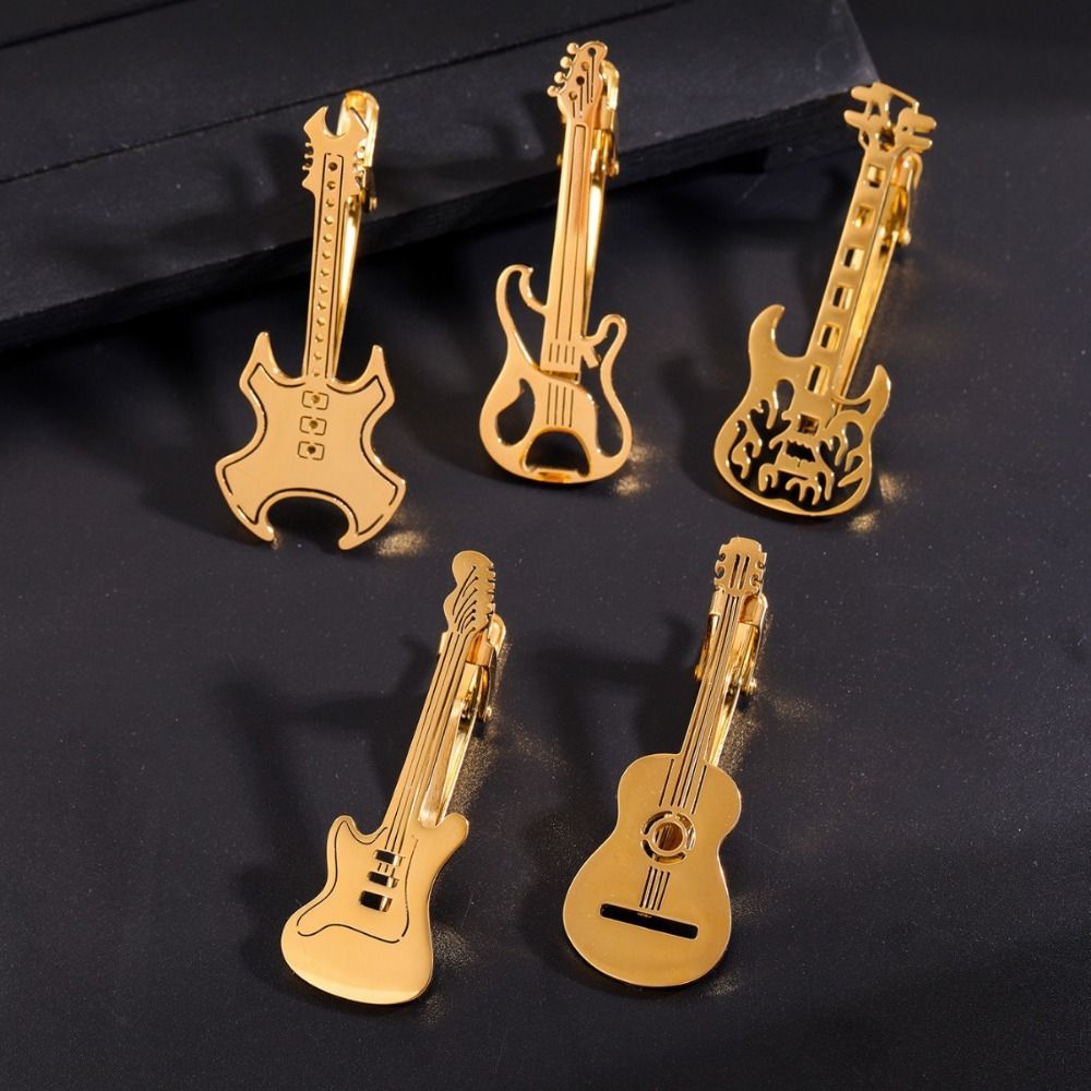 แฟชั่น Treble Clef กีตาร์ Tie  - Musical Instrument Symbols บทวิจารณ์และราคา