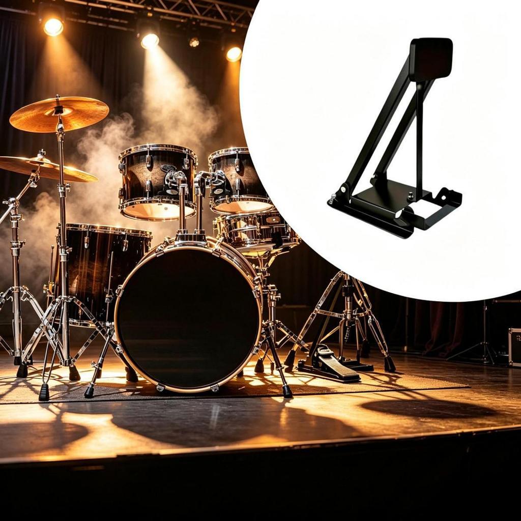 แป้นซ้อมกลองเบสแบบมีเบาะรองขนา - Musical Instrument Drum บทวิจารณ์และราคา