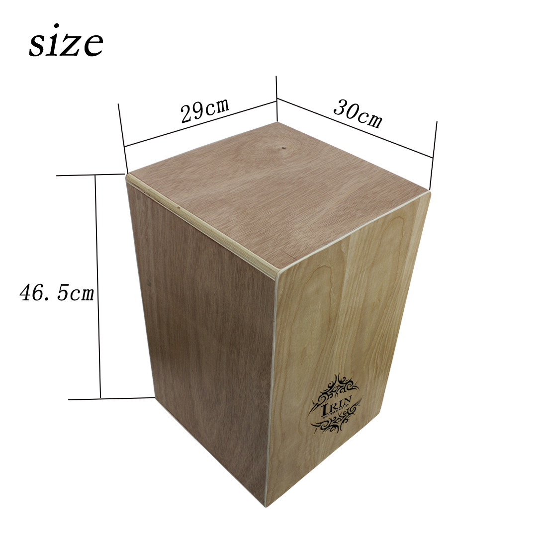 กลองคาฮอง IRIN กลองกล่องไม้เนื - Cajon Box Drum บทวิจารณ์และราคา