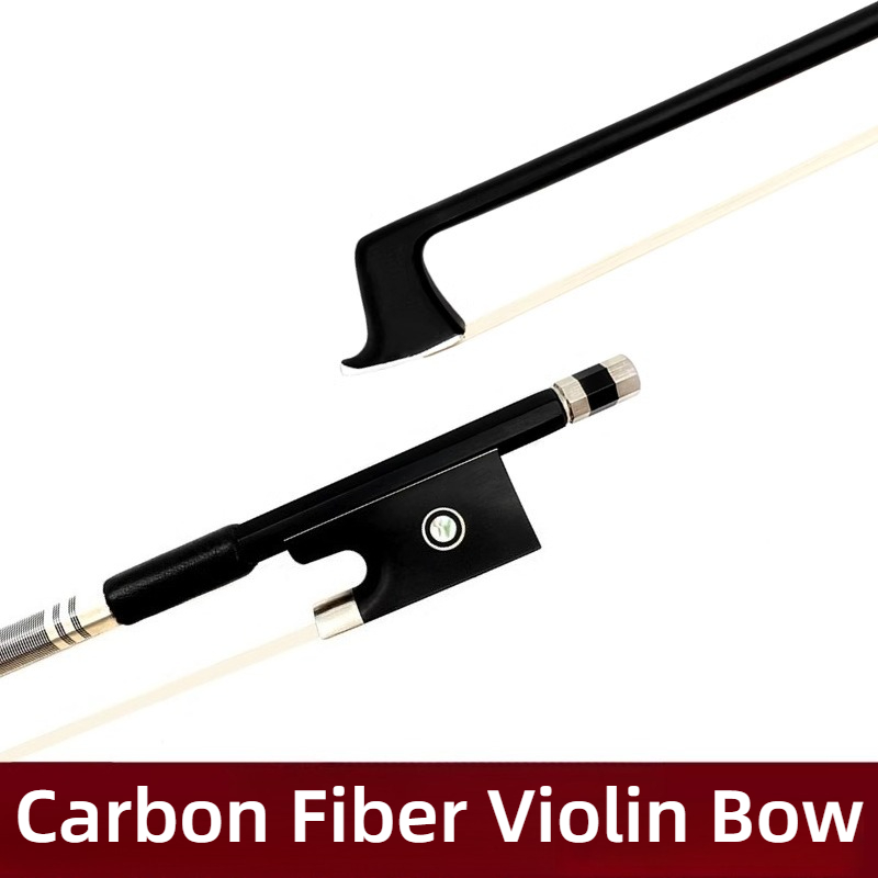 คันชักไวโอลินคาร์บอนไฟเบอร์คุณ - Violin Musical Instrument บทวิจารณ์และราคา