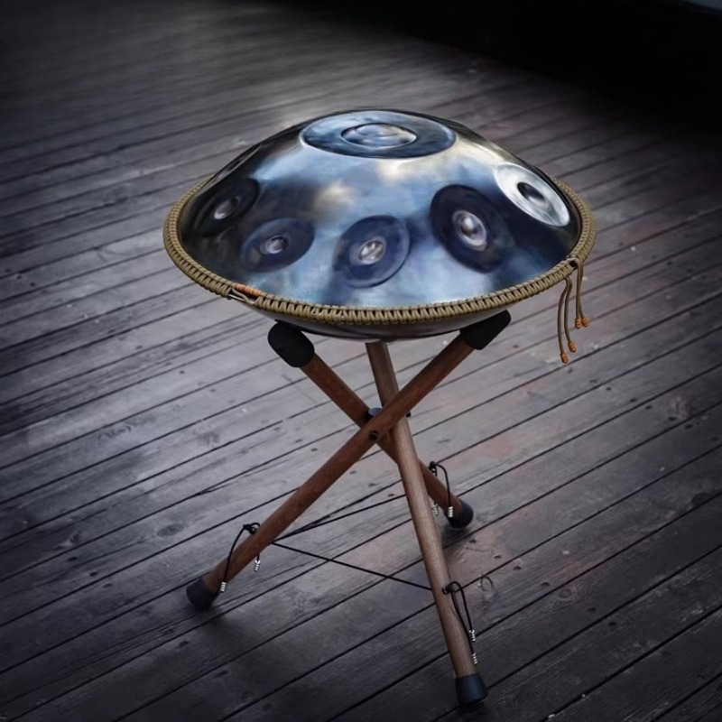 ขาตั้งแฮนด์แพนไม้แท้ ทำมือ ปรั - Musical Instrument Handpan บทวิจารณ์และราคา