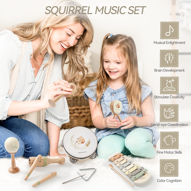 ของเล่นดนตรีสำหรับเด็ก ชุดมารา - Musical Instrument Manufacturers บทวิจารณ์และราคา