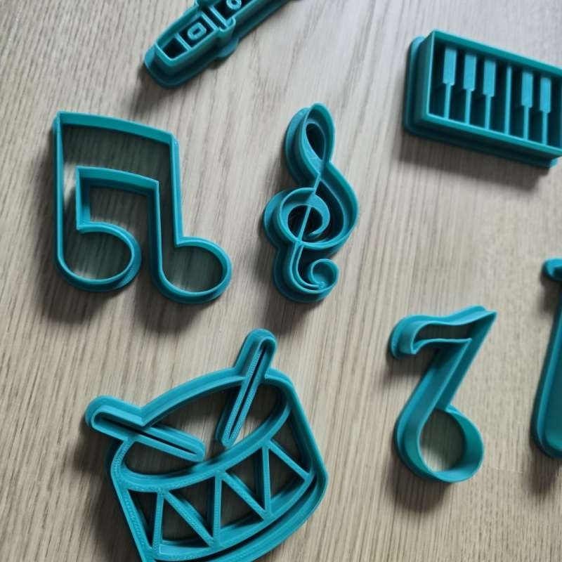 เครื่องตัดคุกกี้รูปเครื่องดนตร - Musical Instrument Symbols บทวิจารณ์และราคา