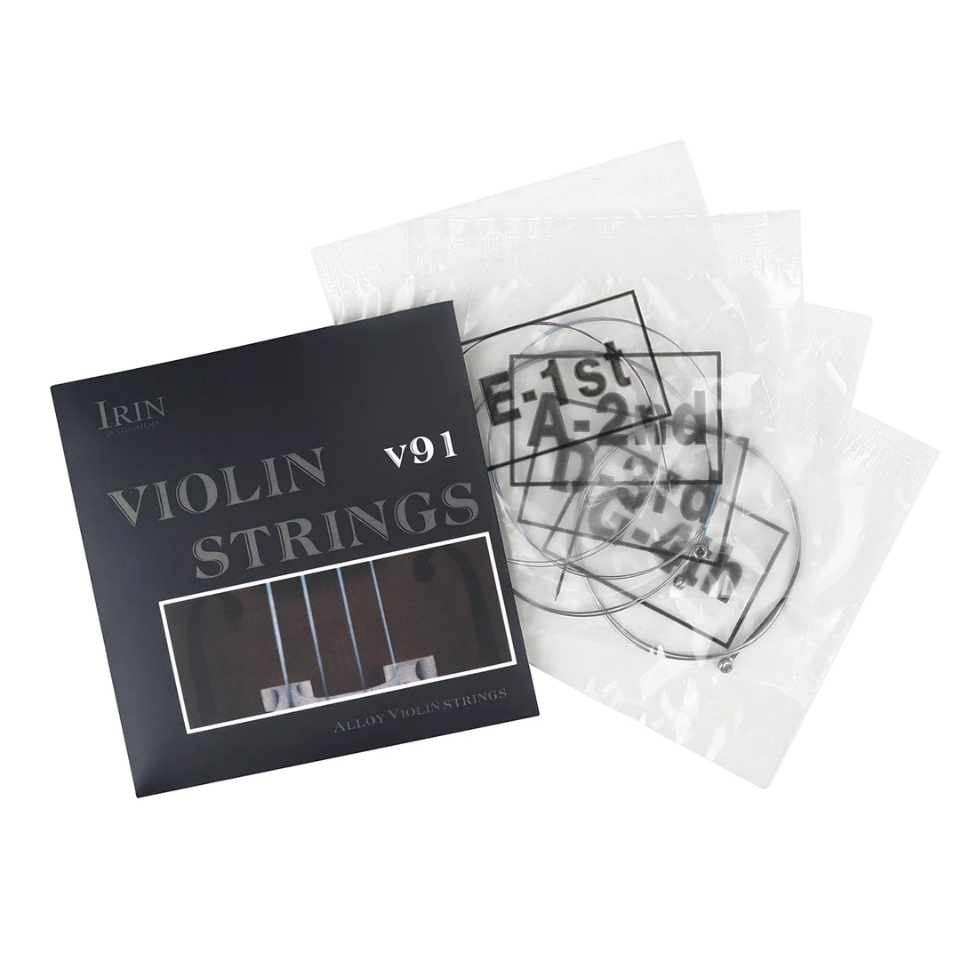 สายไวโอลินคุณภาพสูงสายโลหะผสมท - Musical Instrument Veena บทวิจารณ์และราคา
