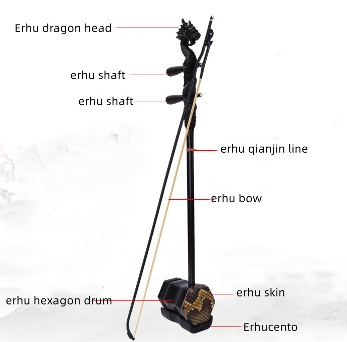 เอ้อหูแบบจีนสองสาย ทำจากไม้มะเ - Musical Instrument Manufacturers บทวิจารณ์และราคา