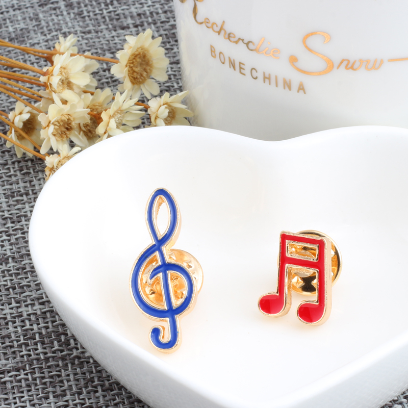 เพลง Clef สัญลักษณ์เคลือบ Pins - Musical Instrument Symbols บทวิจารณ์และราคา