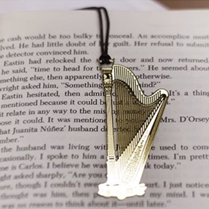 6PcsเพลงโลหะBookmark Goldสีเคร - Musical Instrument Veena บทวิจารณ์และราคา