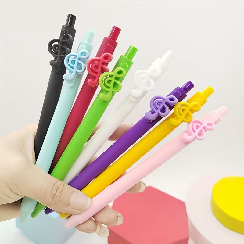 6/12 ชิ้น ปากกาลูกลื่นแบบยืดได - Musical Instrument Symbols บทวิจารณ์และราคา