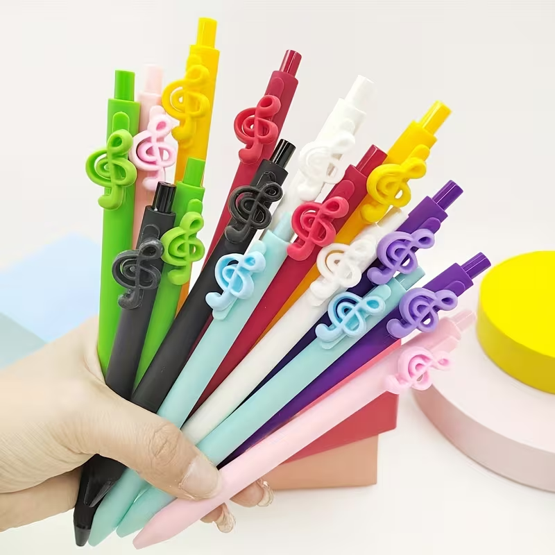 6/12 ชิ้น ปากกาลูกลื่นแบบยืดได - Musical Instrument Symbols บทวิจารณ์และราคา