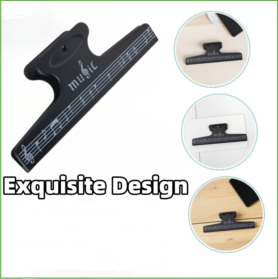 คลิปหนีบแผ่นโน้ตเพลง คลิปหนีบห - Musical Instrument Veena บทวิจารณ์และราคา