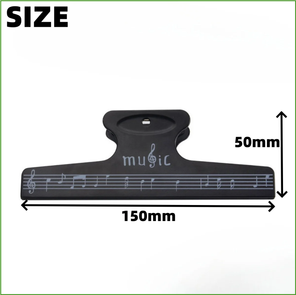 คลิปหนีบแผ่นโน้ตเพลง คลิปหนีบห - Musical Instrument Veena บทวิจารณ์และราคา
