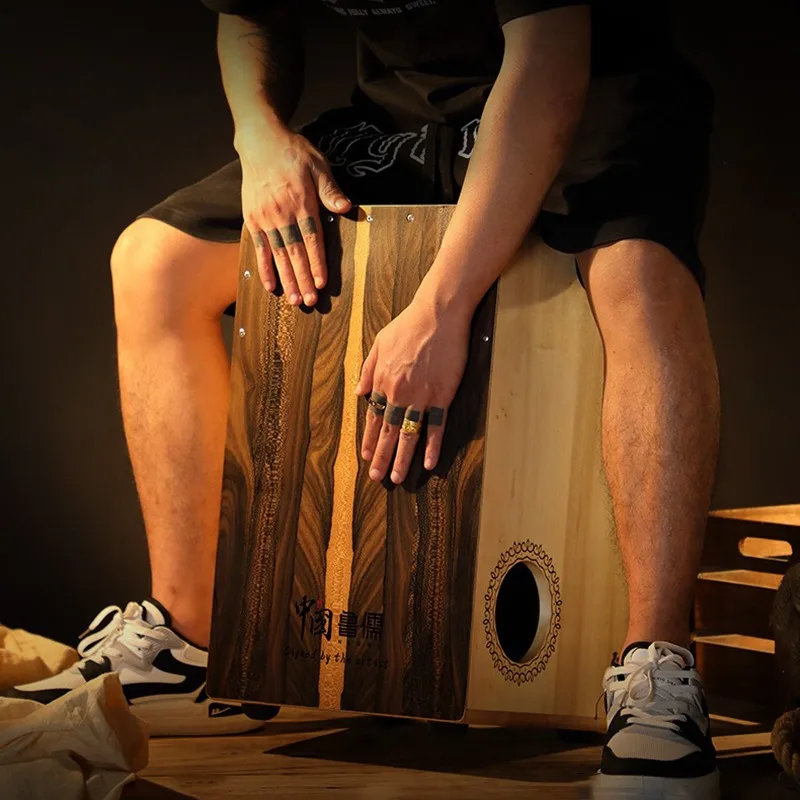 ไม้ Cajon กล่องกลองมืออาชีพมือ - Cajon Box Drum บทวิจารณ์และราคา