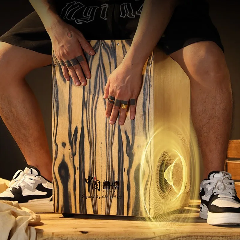 ไม้ Cajon กล่องกลองมืออาชีพมือ - Cajon Box Drum บทวิจารณ์และราคา