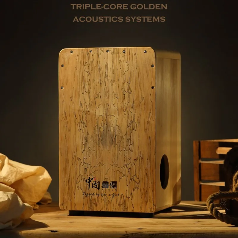 ไม้ Cajon กล่องกลองมืออาชีพมือ - Cajon Box Drum บทวิจารณ์และราคา