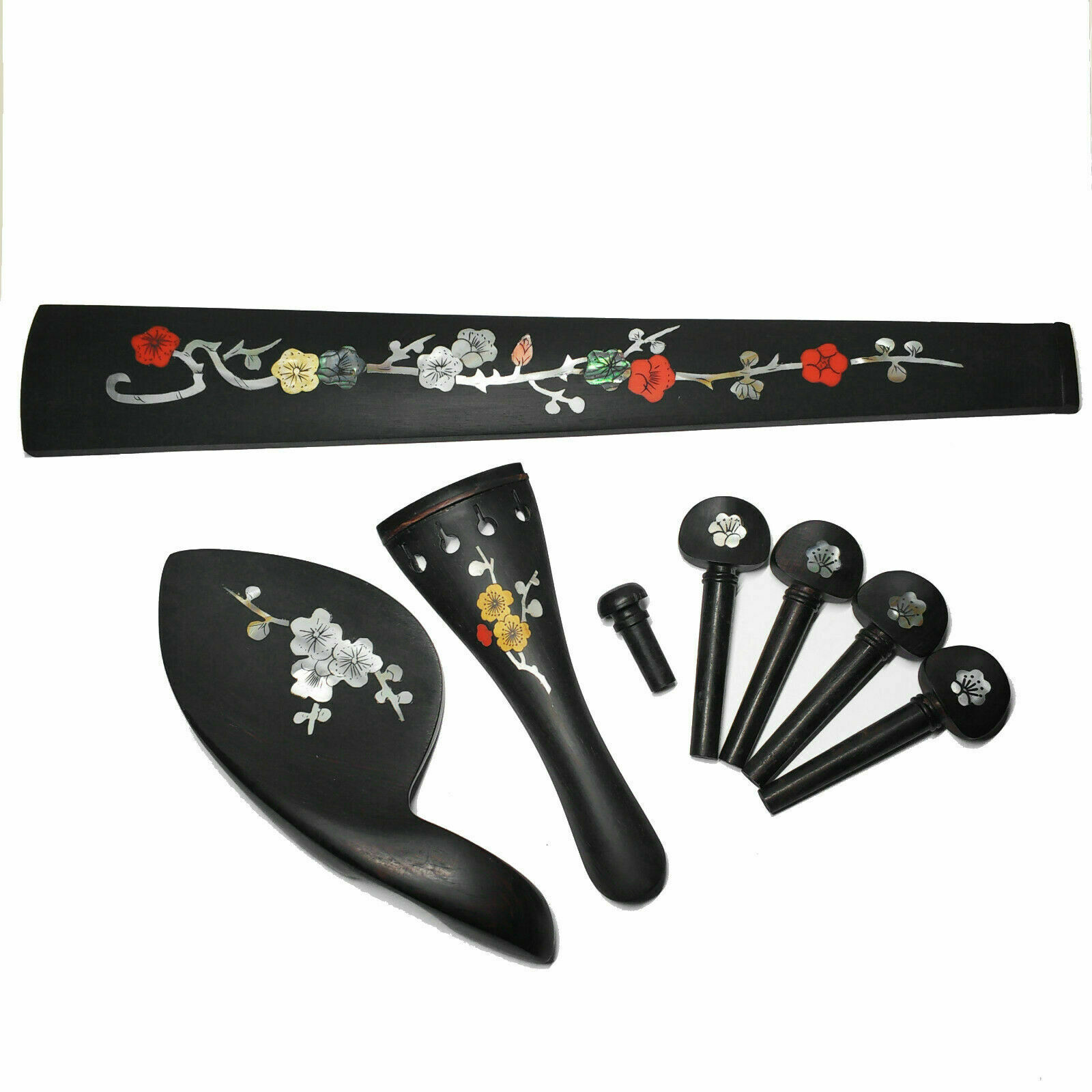 ไม้มะเกลือฝังเปลือกหอยมุกอุปกร - Musical Instrument Cello บทวิจารณ์และราคา